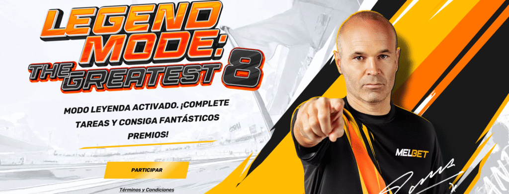 Andrés Iniesta lanza la promo global “Legend Mode” con Melbet